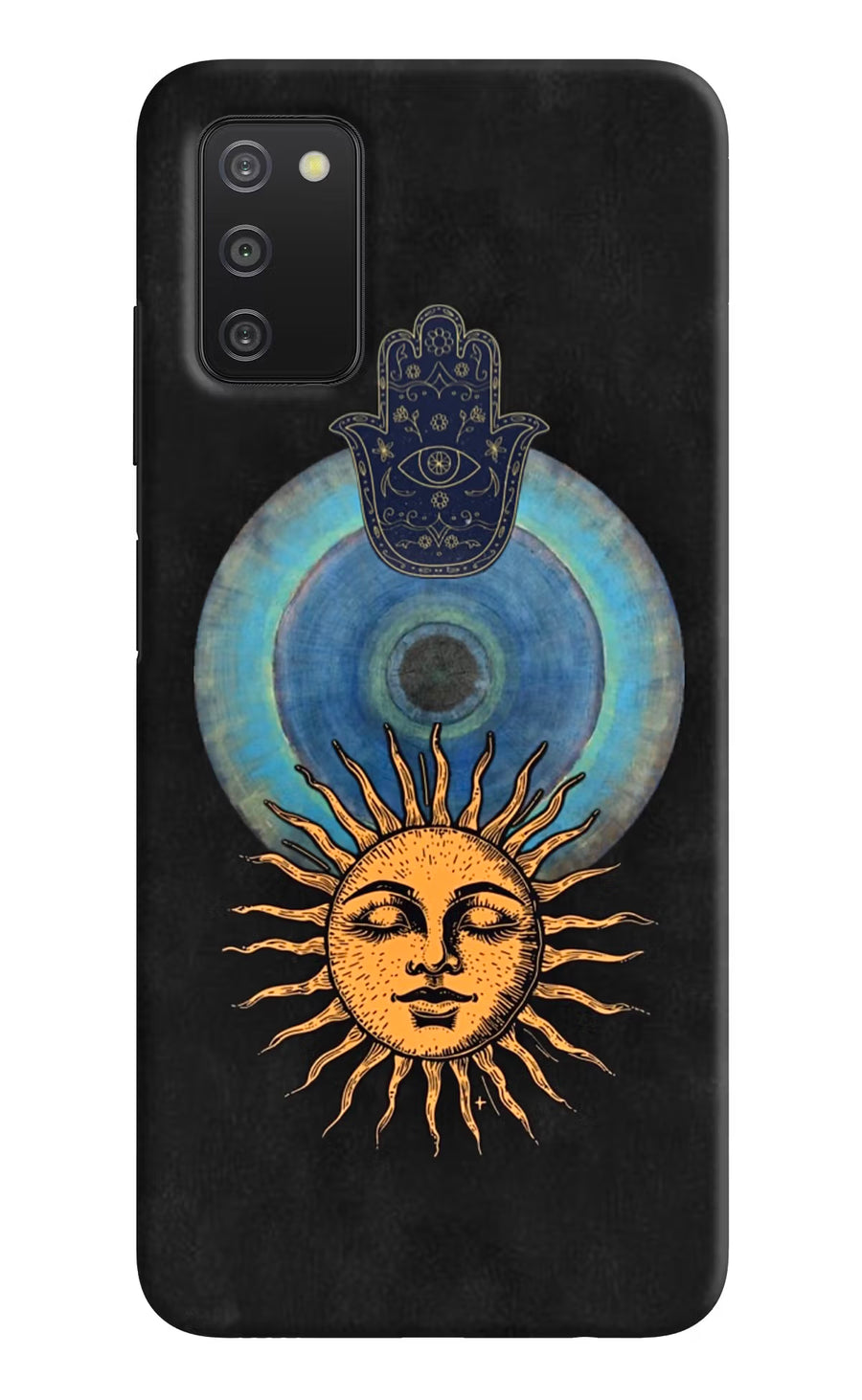 Divine Sun Samsung A03s Back Cover, Hard case