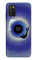 Dark Koi Samsung A03s Back Cover