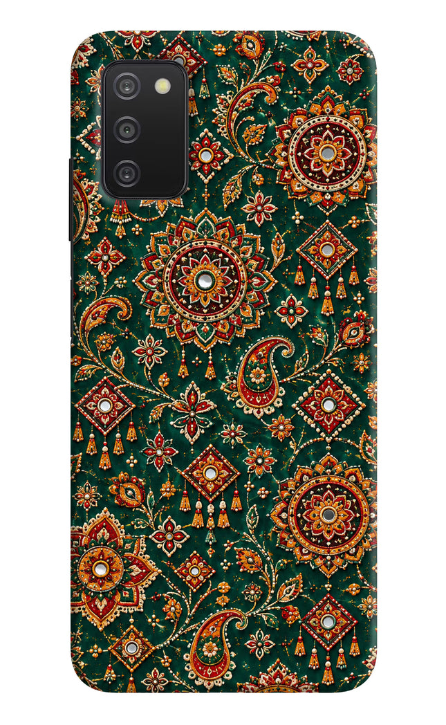 Green Pataka Samsung A03s Hard Case Back Cover by Casekaro