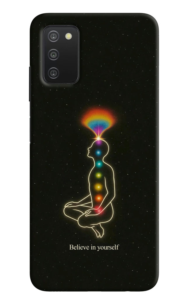 Believe in yourself Samsung A03s Hard Case Back Cover by Casekaro