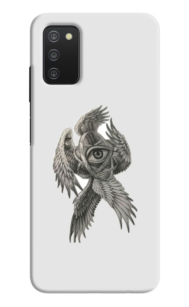 Accurate Angel Samsung A03s Hard Case Back Cover by Casekaro