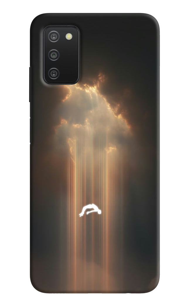 Heavenly Beam Samsung A03s Hard Case Back Cover by Casekaro