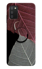 Leaf Pattern Samsung A03s Pop Case by Casekaro