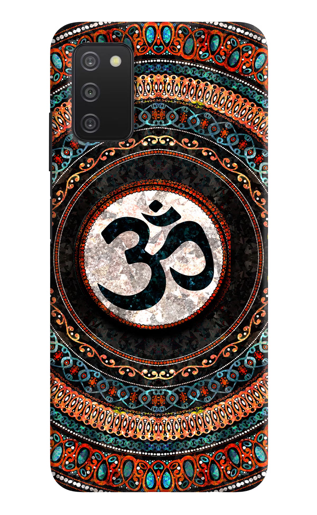 Om Culture Samsung A03s Pop Case by Casekaro