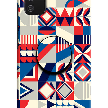 Colorful Pattern Samsung A03s Pop Case by Casekaro