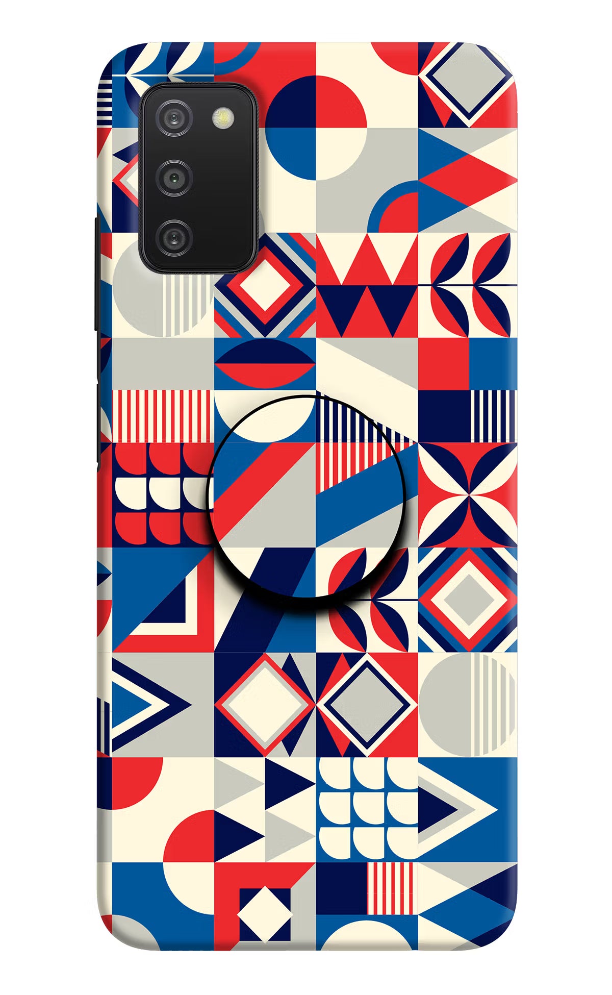 Colorful Pattern Samsung A03s Pop Case by Casekaro