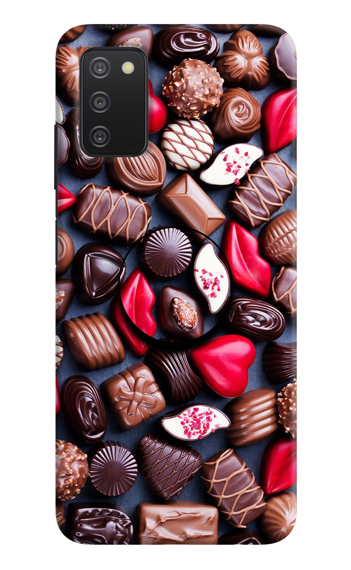 Chocolates Samsung A03s Pop Case by Casekaro