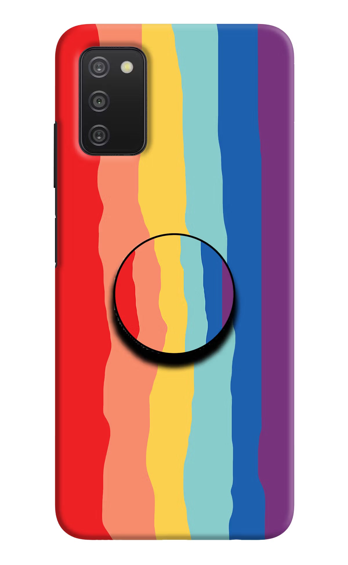 Rainbow Samsung A03s Pop Case by Casekaro