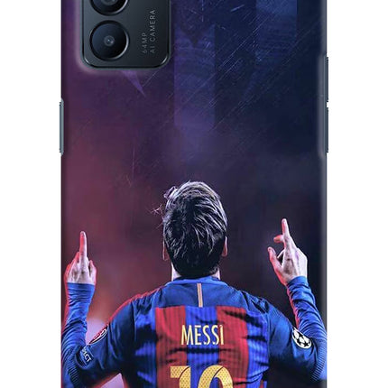 Messi Oppo Reno6 5G Hard Case Back Cover by Casekaro
