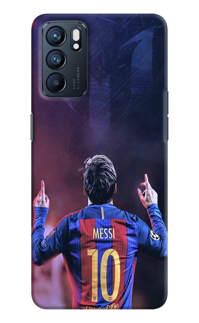 Messi Oppo Reno6 5G Hard Case Back Cover by Casekaro