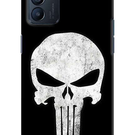 Punisher Skull Oppo Reno6 5G Hard Case Back Cover by Casekaro