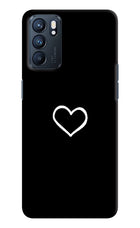 Heart Oppo Reno6 5G Hard Case Back Cover by Casekaro
