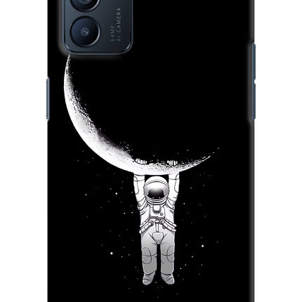 Moon Space Oppo Reno6 5G Hard Case Back Cover by Casekaro