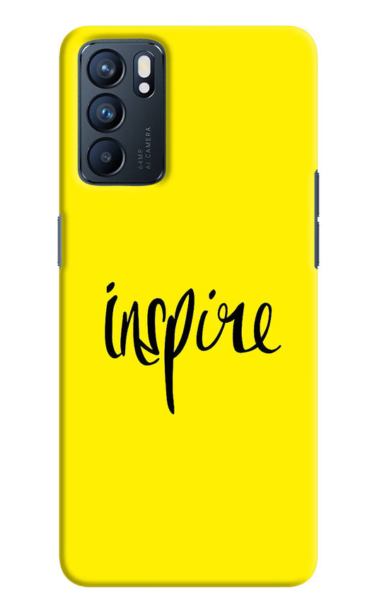 Inspire Oppo Reno6 5G Hard Case Back Cover by Casekaro
