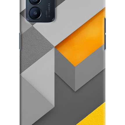 Abstract Oppo Reno6 5G Hard Case Back Cover by Casekaro