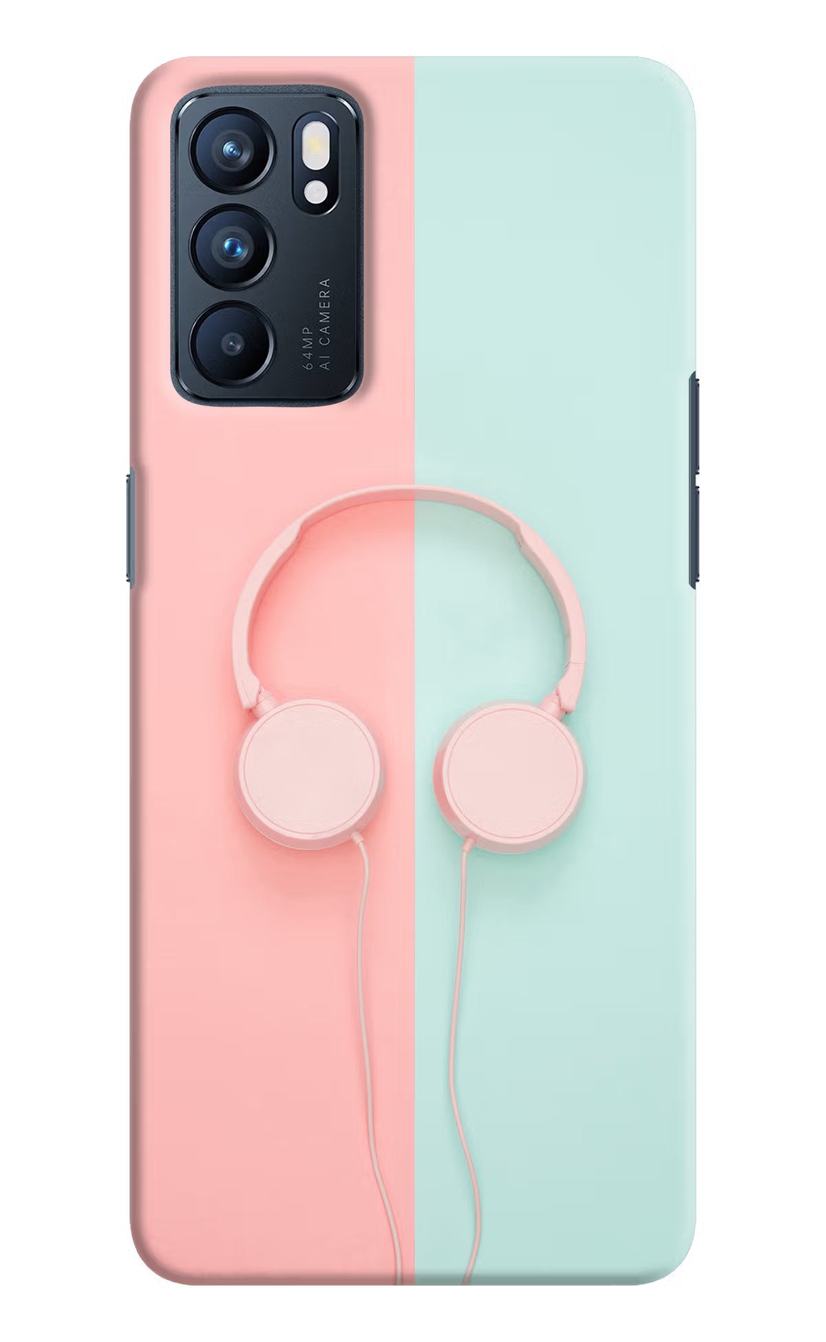 Music Lover Oppo Reno6 5G Hard Case Back Cover by Casekaro