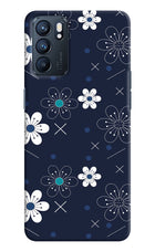 Flowers Oppo Reno6 5G Hard Case Back Cover by Casekaro
