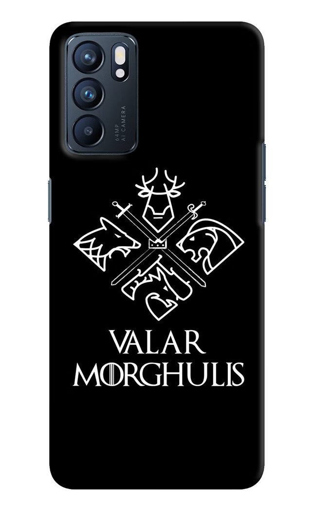 Valar Morghulis | Game Of Thrones Oppo Reno6 5G Hard Case Back Cover by Casekaro