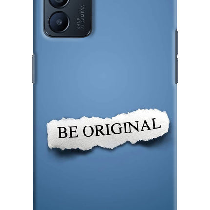 Be Original Oppo Reno6 5G Hard Case Back Cover by Casekaro