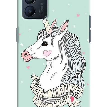 Unicorn Wallpaper Oppo Reno6 5G Hard Case Back Cover by Casekaro