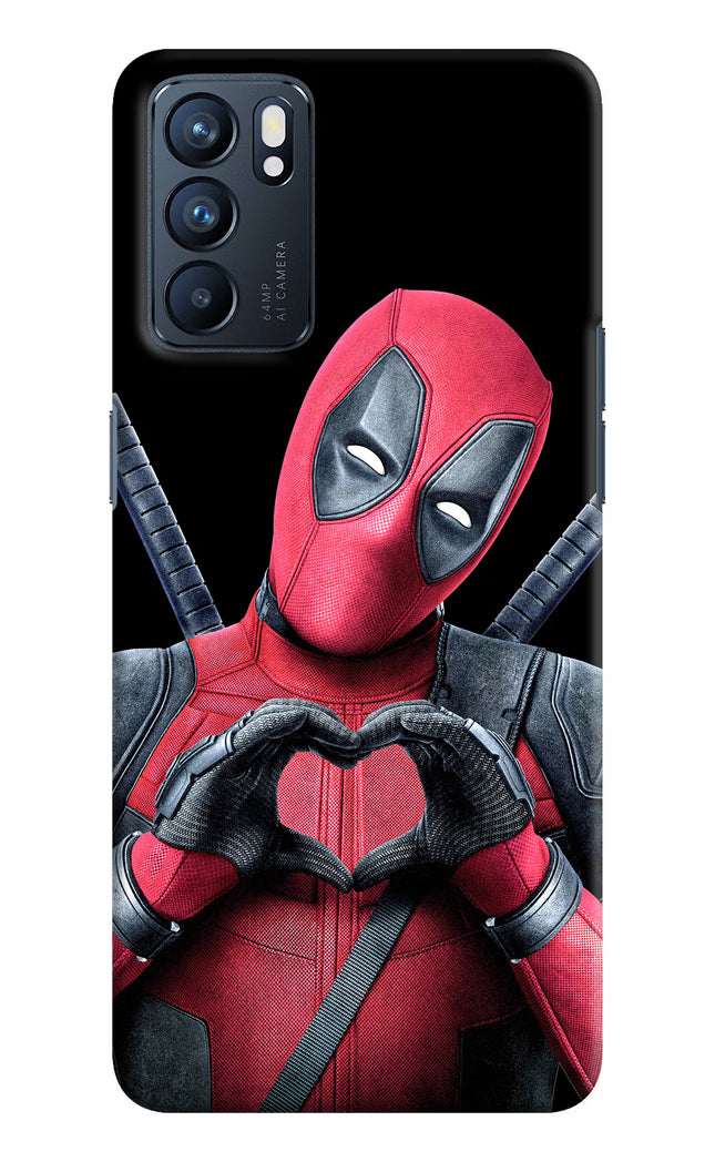 Deadpool Oppo Reno6 5G Hard Case Back Cover by Casekaro
