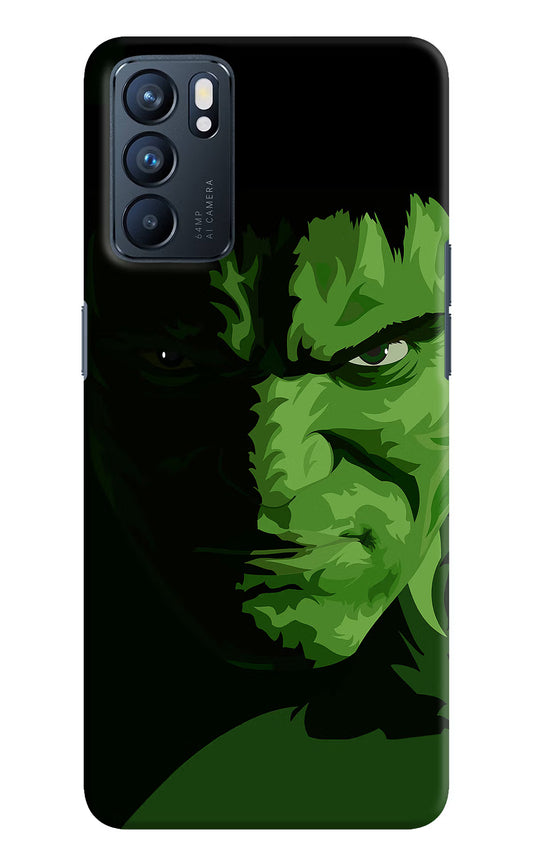 HULK Oppo Reno6 5G Hard Case Back Cover by Casekaro