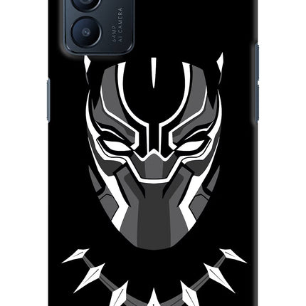 Black Panther Oppo Reno6 5G Hard Case Back Cover by Casekaro