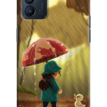Rainy Day Oppo Reno6 5G Hard Case Back Cover by Casekaro