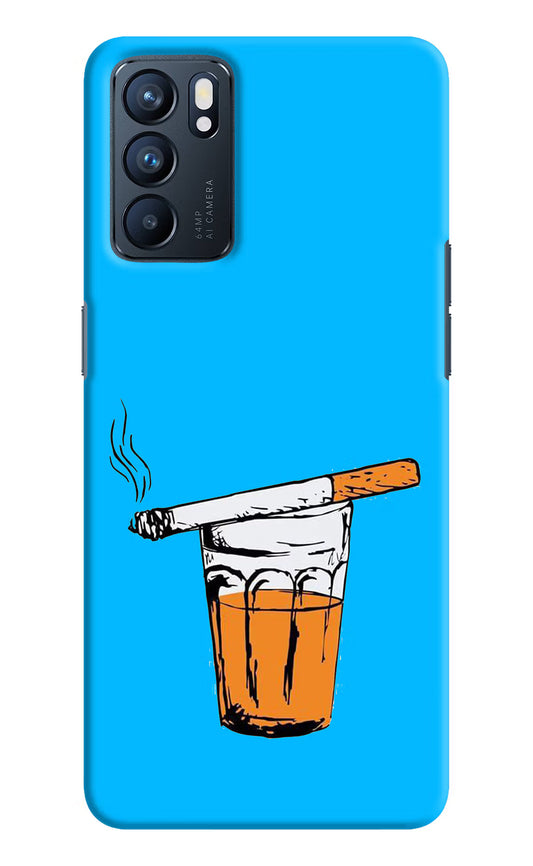Chai Sutta Oppo Reno6 5G Hard Case Back Cover by Casekaro