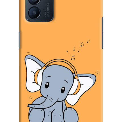 High On Music Oppo Reno6 5G Hard Case Back Cover by Casekaro