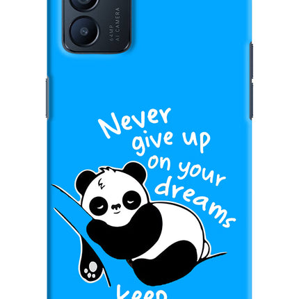 Keep Sleeping Oppo Reno6 5G Hard Case Back Cover by Casekaro