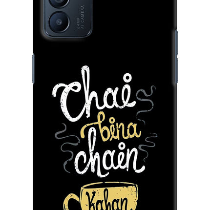 Chai Bina Chain Kaha Re Oppo Reno6 5G Hard Case Back Cover by Casekaro