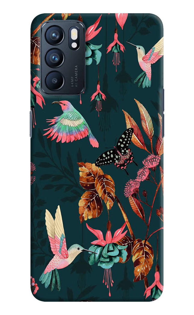 Birds Oppo Reno6 5G Hard Case Back Cover by Casekaro