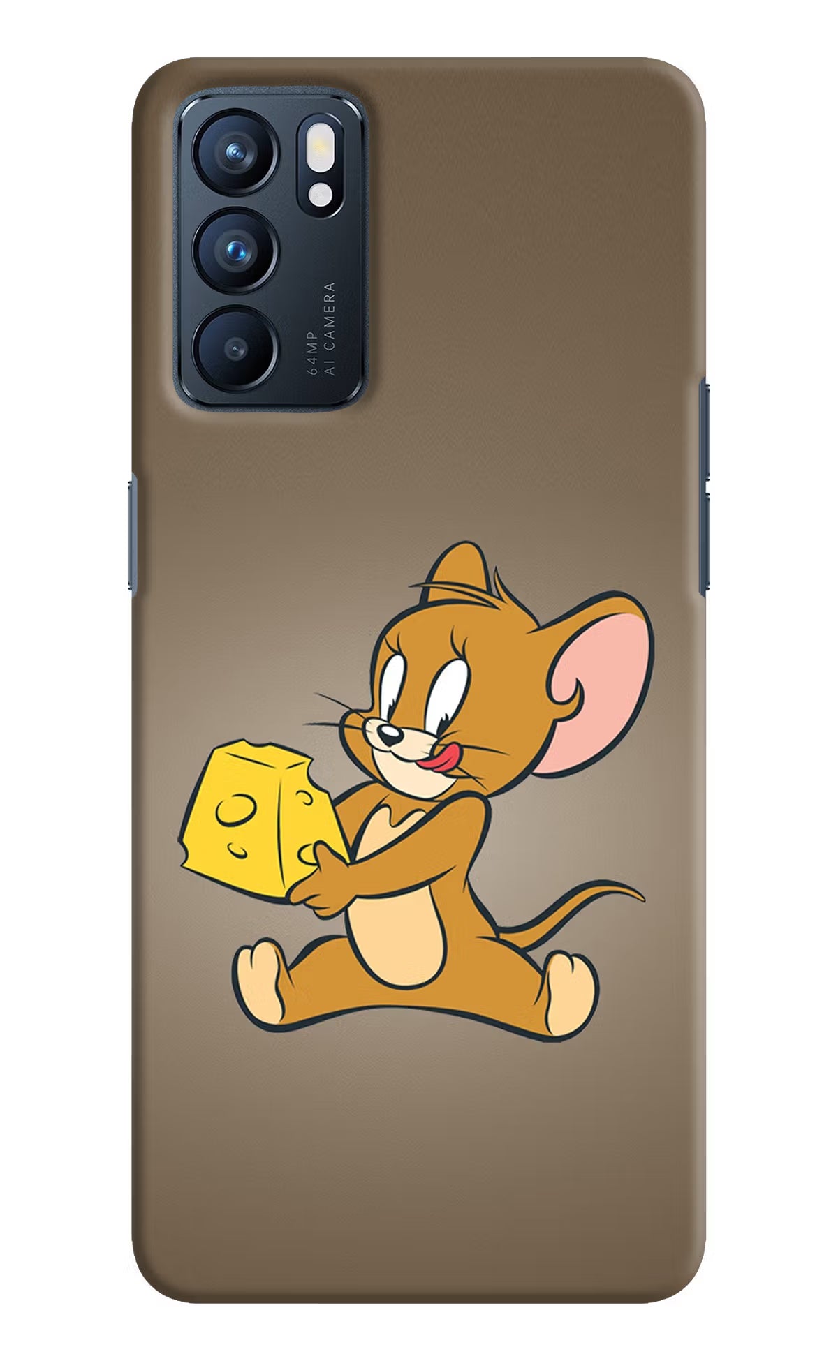 Jerry Oppo Reno6 5G Hard Case Back Cover by Casekaro