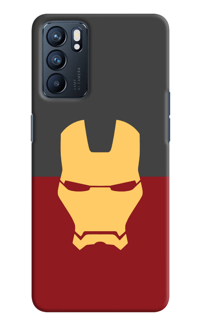 Ironman Oppo Reno6 5G Hard Case Back Cover by Casekaro