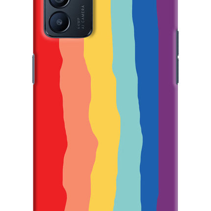 Rainbow Oppo Reno6 5G Hard Case Back Cover by Casekaro