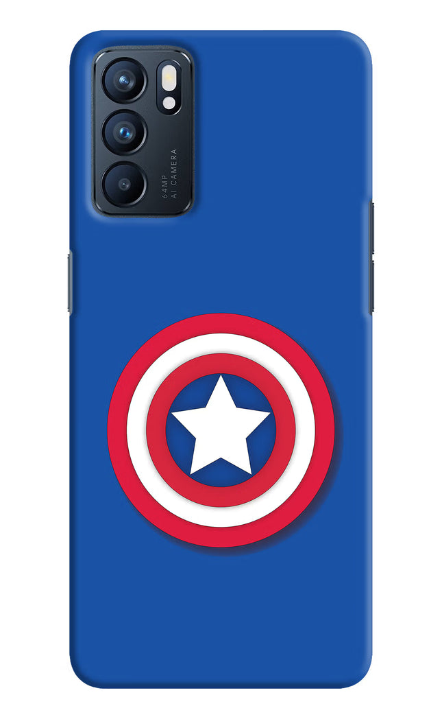 Shield Oppo Reno6 5G Hard Case Back Cover by Casekaro