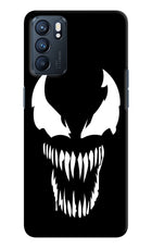 Venom Oppo Reno6 5G Hard Case Back Cover by Casekaro