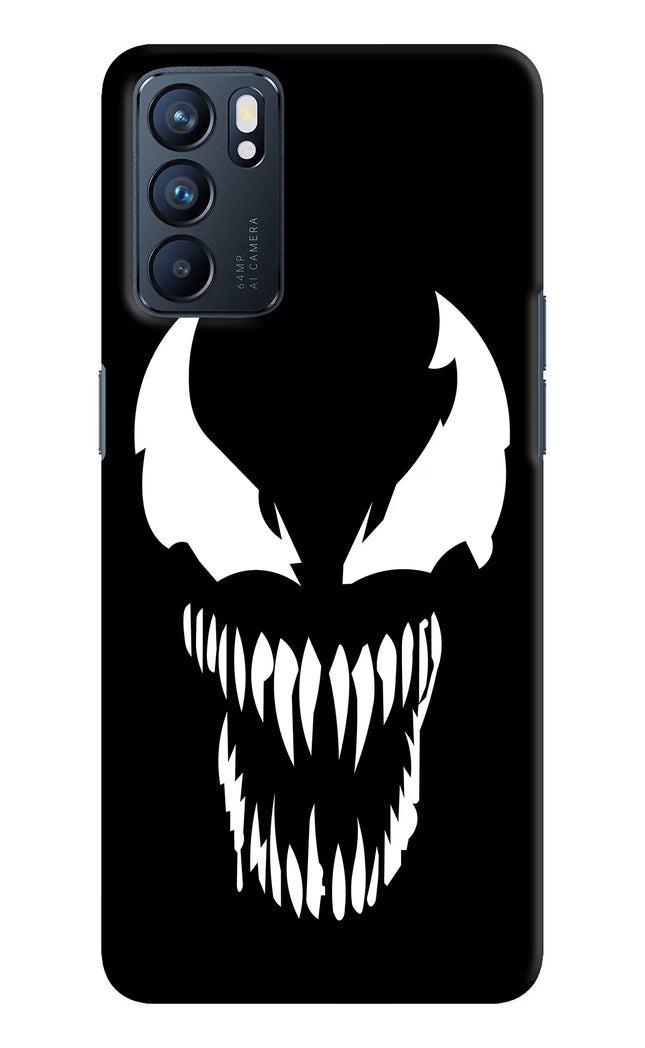 Venom Oppo Reno6 5G Hard Case Back Cover by Casekaro