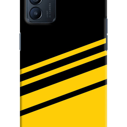 Yellow Shades Oppo Reno6 5G Hard Case Back Cover by Casekaro