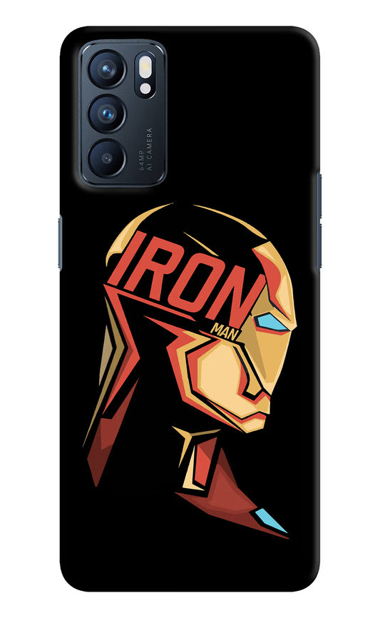 IronMan Oppo Reno6 5G Hard Case Back Cover by Casekaro