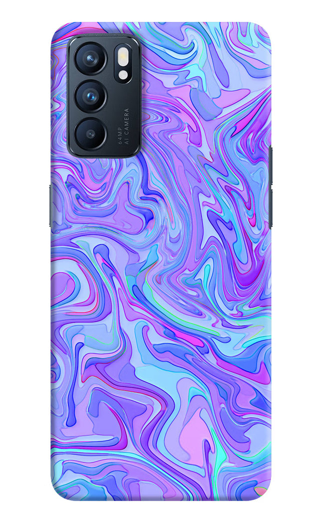 Glitter Oppo Reno6 5G Hard Case Back Cover by Casekaro