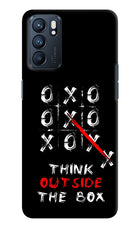 Think out of the BOX Oppo Reno6 5G Hard Case Back Cover by Casekaro