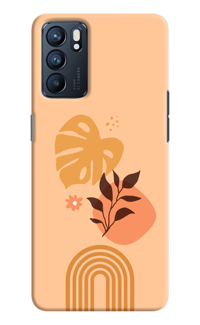 Bohemian Art Oppo Reno6 5G Hard Case Back Cover by Casekaro
