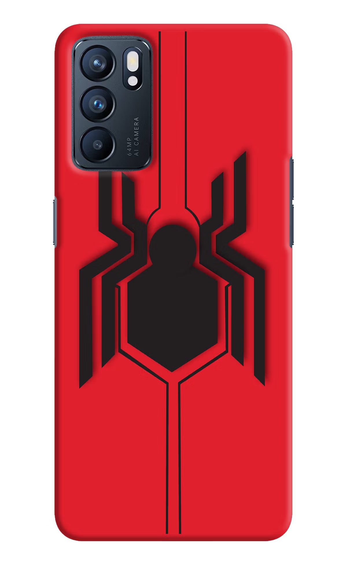 Spider Oppo Reno6 5G Hard Case Back Cover by Casekaro