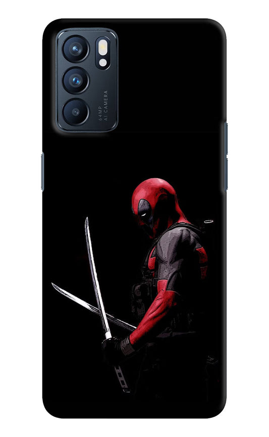 Deadpool Oppo Reno6 5G Hard Case Back Cover by Casekaro