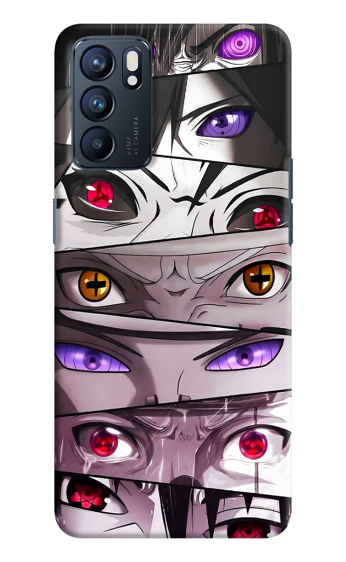 Naruto Anime Oppo Reno6 5G Hard Case Back Cover by Casekaro
