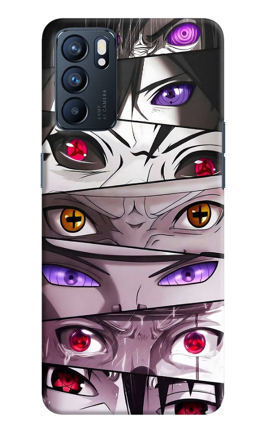 Naruto Anime Oppo Reno6 5G Hard Case Back Cover by Casekaro
