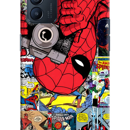 Spider Man Oppo Reno6 5G Hard Case Back Cover by Casekaro