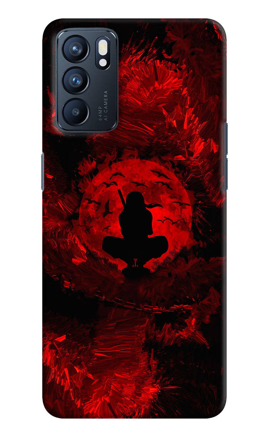 Itachi Uchiha Oppo Reno6 5G Back Cover, Hard case